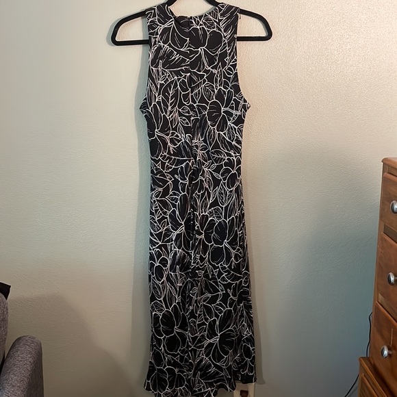 Ralph Lauren Black print rounded neck dress - Picture 2 of 4